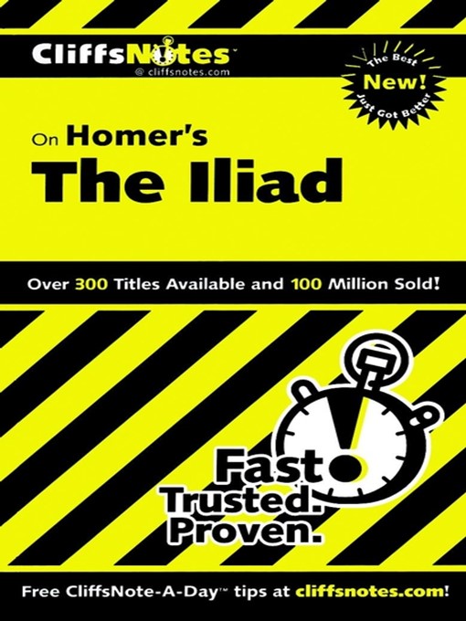 Title details for CliffsNotes on Homer's Iliad by Bob Linn - Wait list
